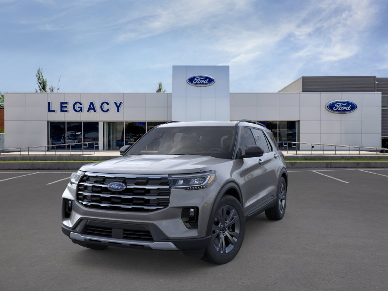 New 2026 Carbonized Gray Metallic Ford Active image 3