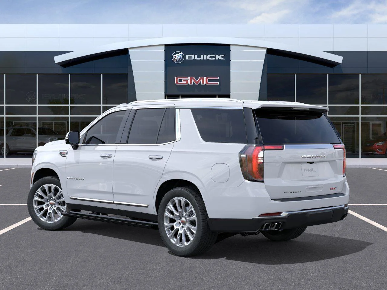 New 2026 Glacier White Tricoat GMC Denali image 3