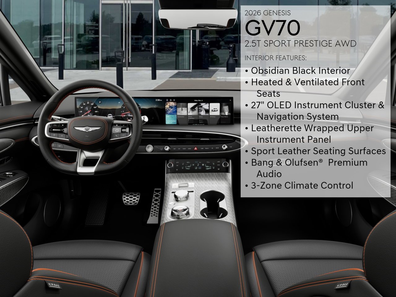 New 2026 Black Genesis 2.5T SPORT PRESTIGE image 17