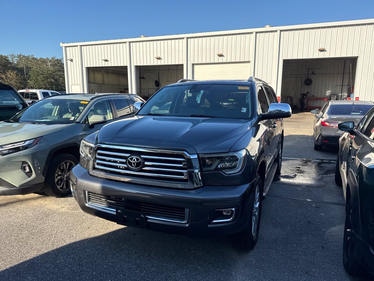 Used 2020 Gray Toyota Platinum image 1