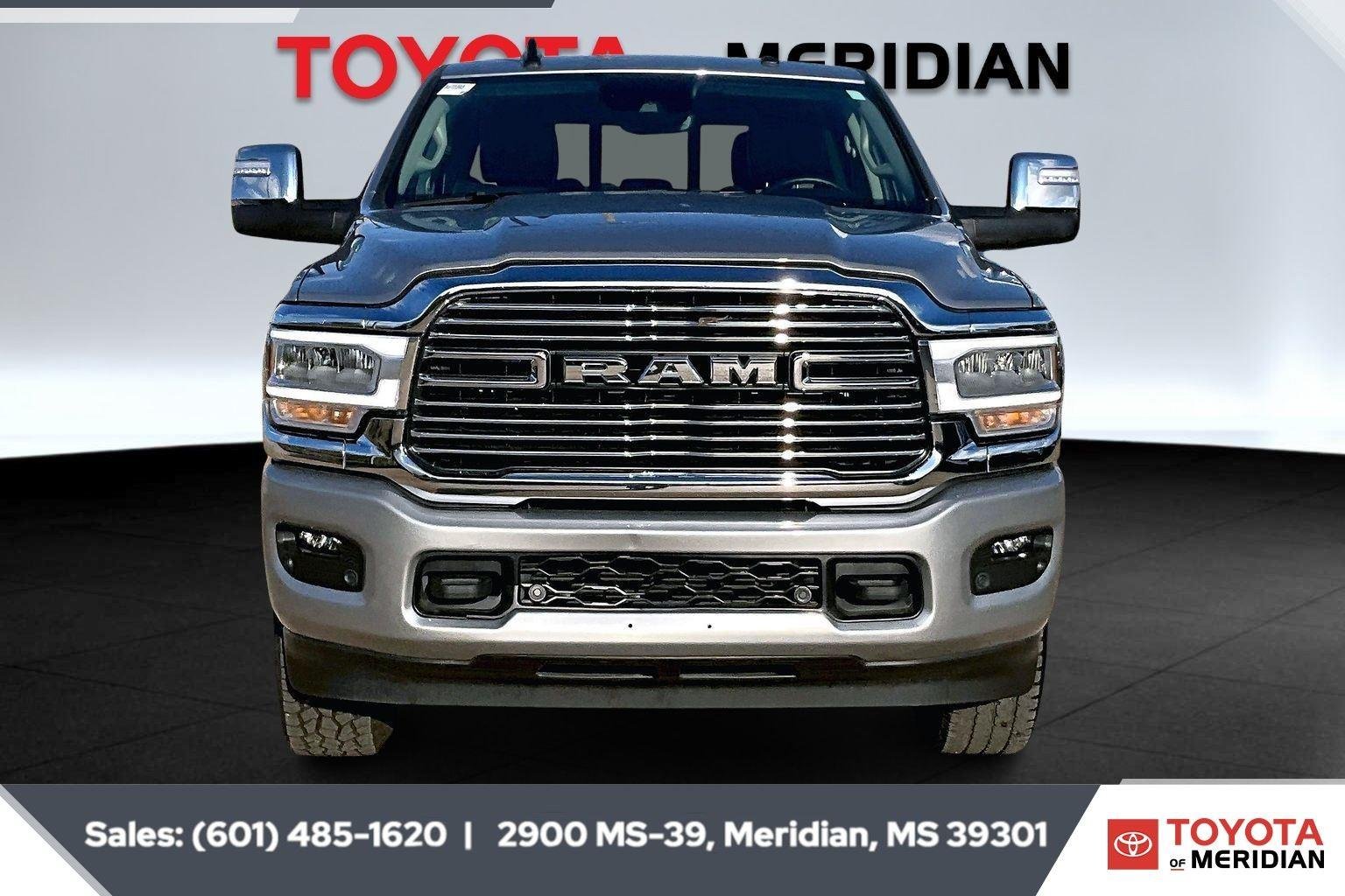 Used 2024 Billet Silver Metallic Clearcoat Ram Laramie image 3