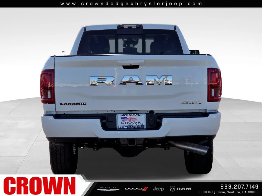 New 2027 Bright White Clear-Coat Exterior Paint RAM Laramie image 6