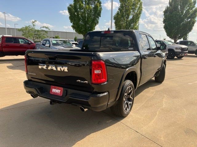 Used 2025 Diamond Black Crystal Pearlcoat Ram Laramie image 5