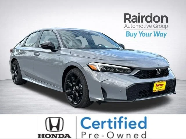 Certified Used 2026 Urban Gray Pearl Honda Sport image 1