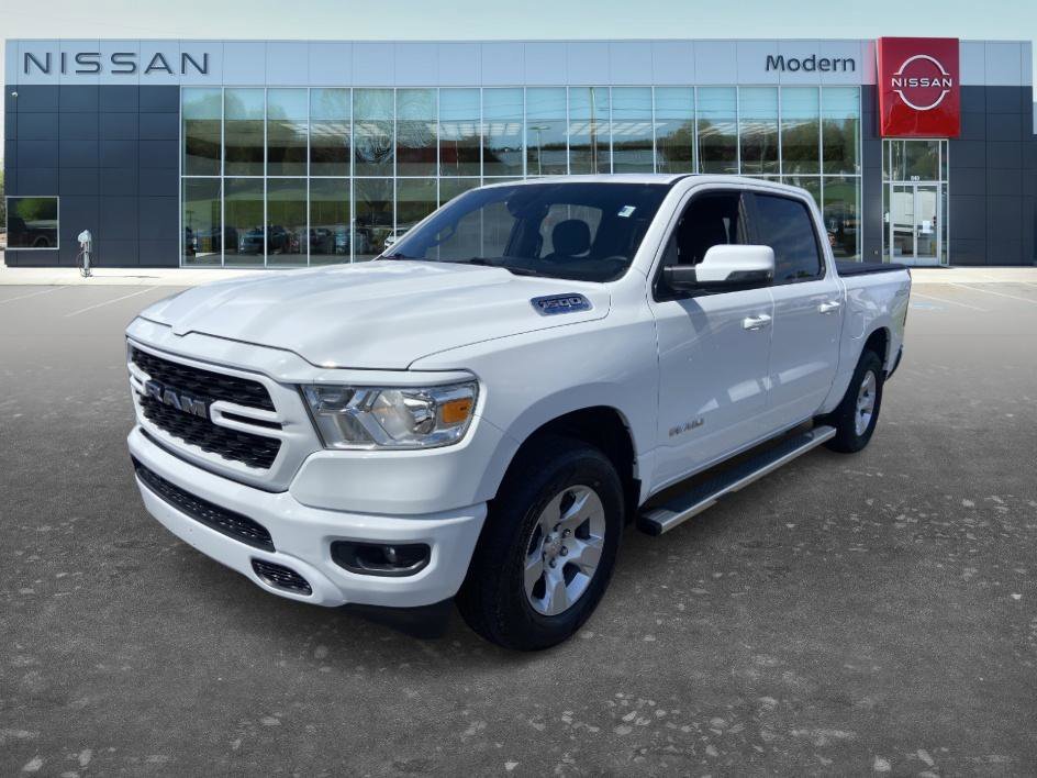Used 2023 Bright White Clearcoat Ram Big Horn image 2