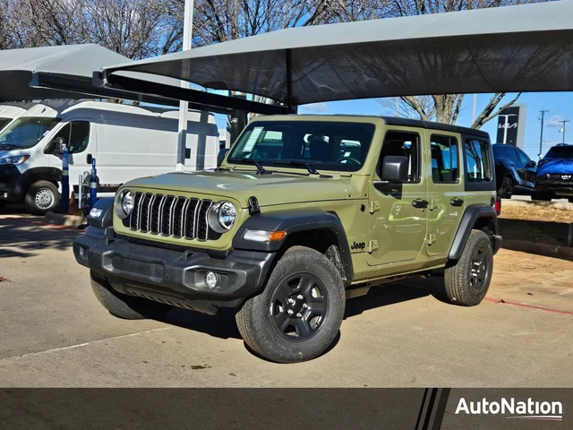 New 2026 Jeep Wrangler Sport Four Wheel Drive Sport Utility