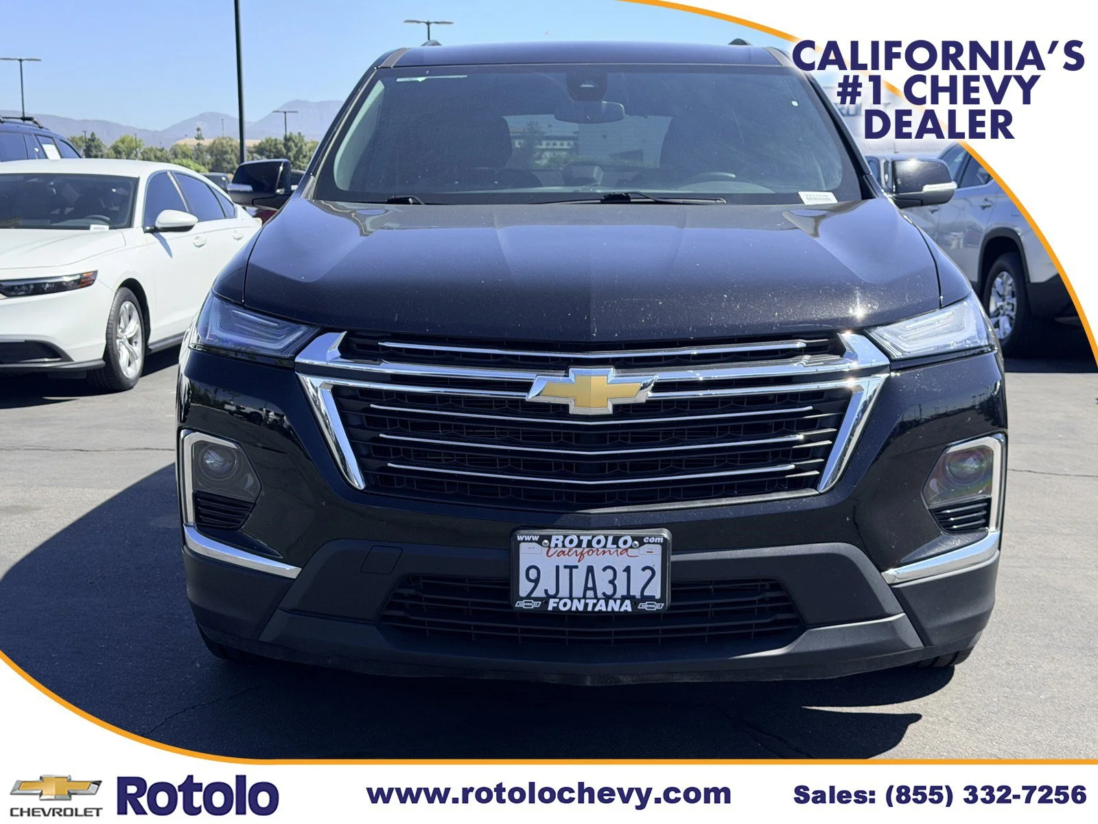 Used 2023 Mosaic Black Metallic Chevrolet LT Cloth image 2