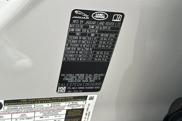 New 2026 Borasco Grey Land Rover X-Dynamic SE image 27