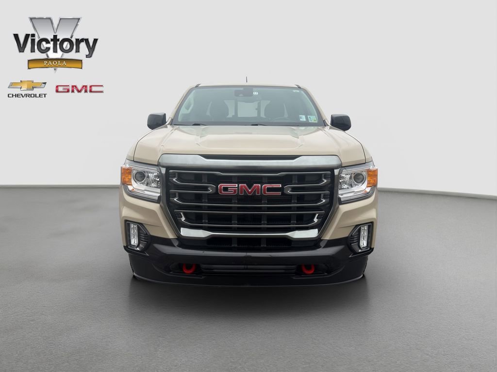 Used 2022 GMC Canyon AT4 with VIN 1GTG6FEN2N1143537 for sale in Kansas City