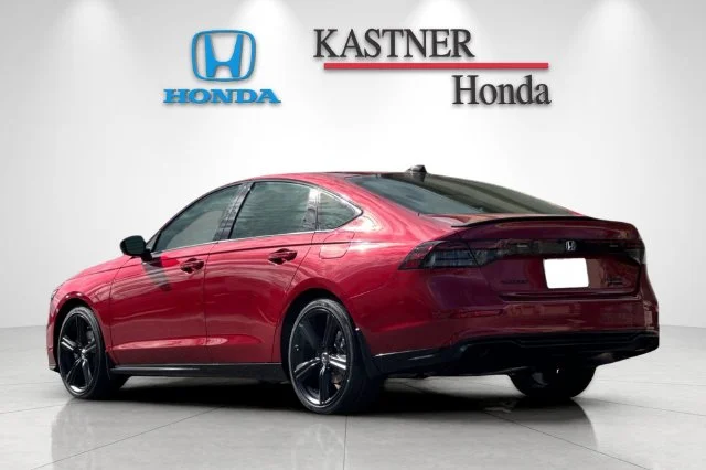 New 2026 Radiant Red Metallic Honda Sport-L Hybrid image 6