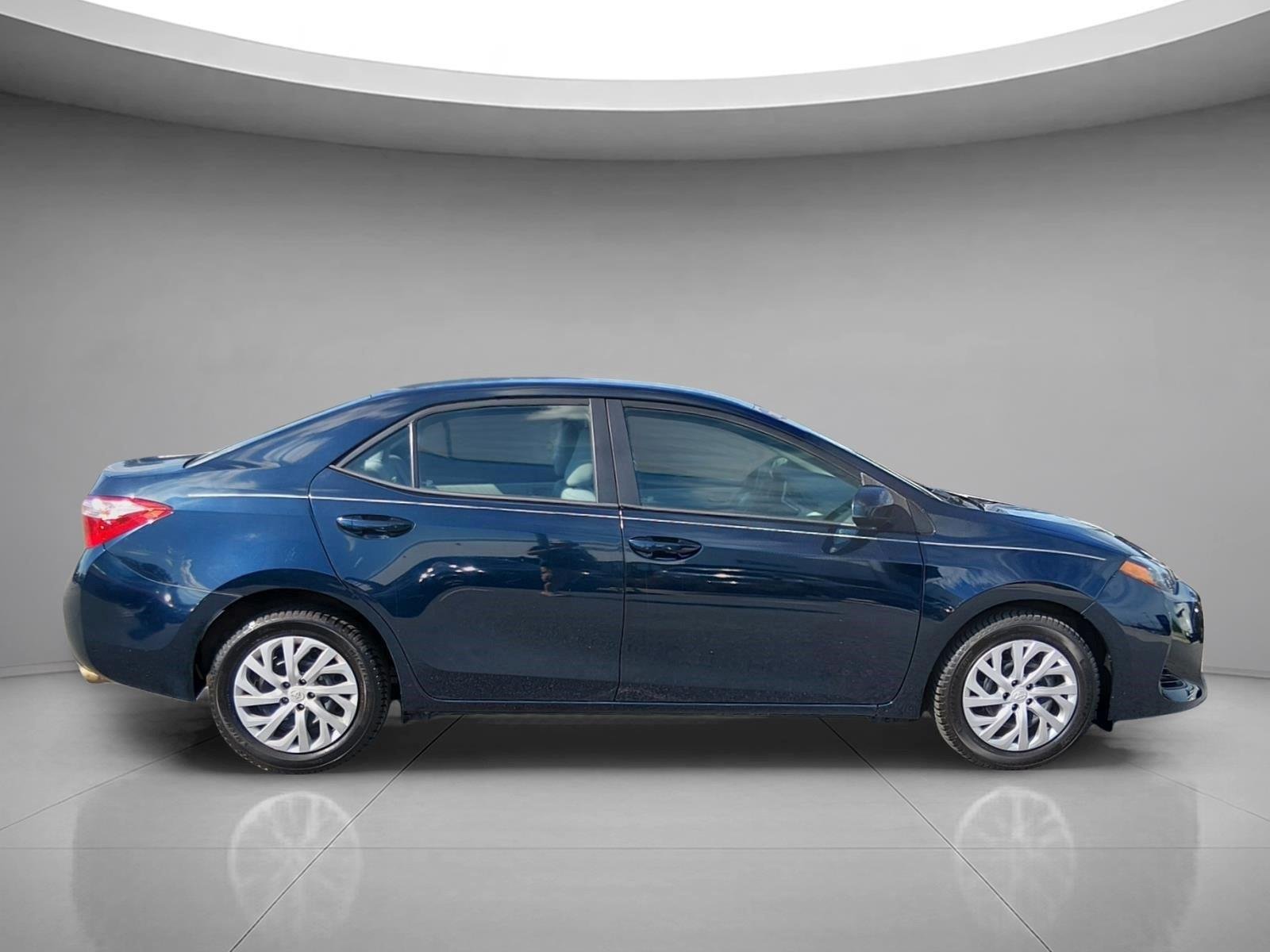Used 2018 Galactic Aqua Mica Toyota LE image 6