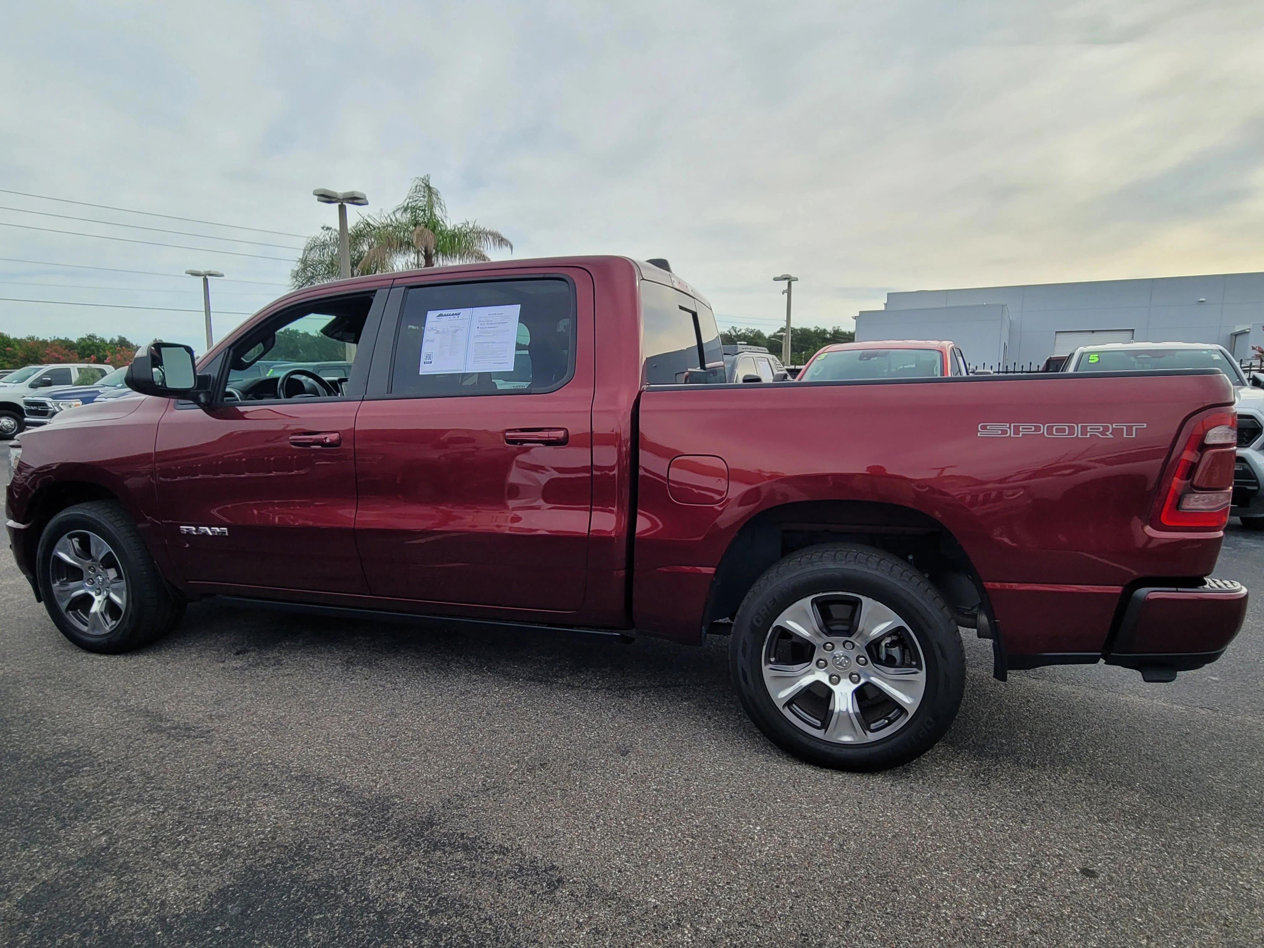 Used 2023 Delmonico Red Pearlcoat Ram Laramie image 7