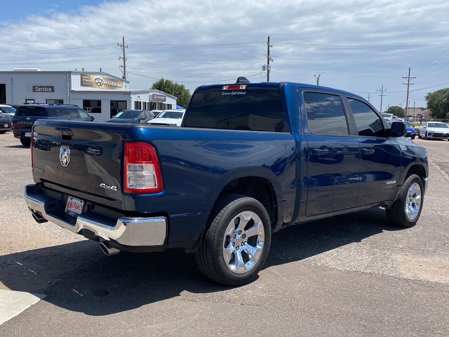 Used 2022 Patriot Blue Pearlcoat Ram Big Horn image 5