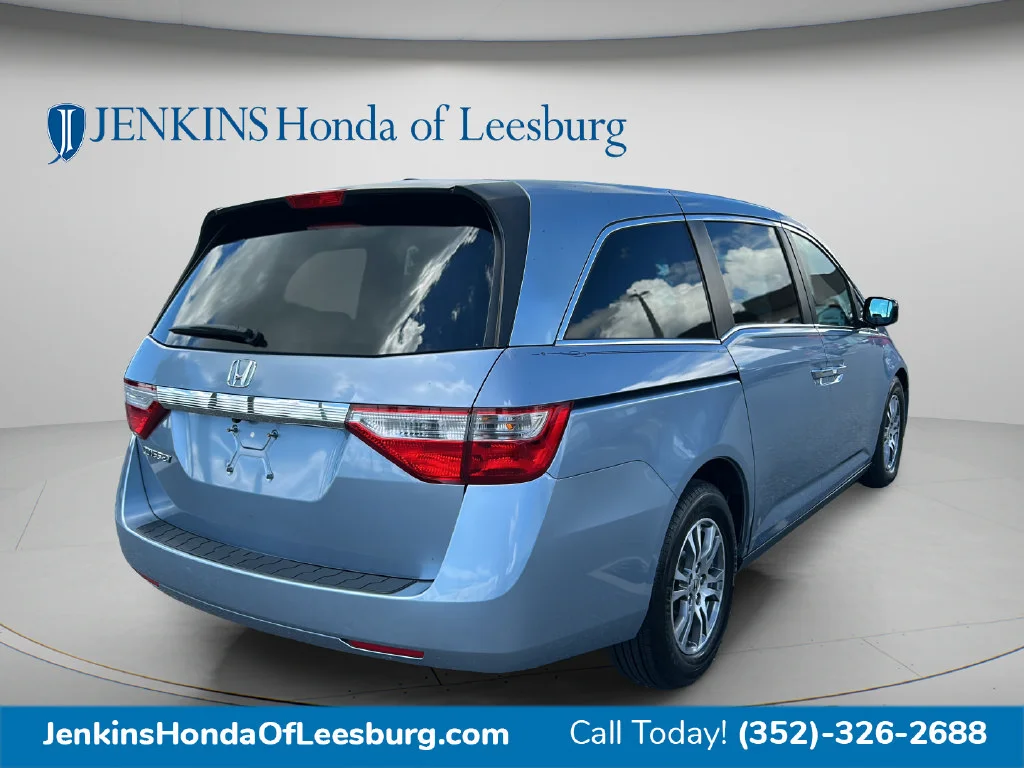 Used 2011 Blue Honda EX-L image 3