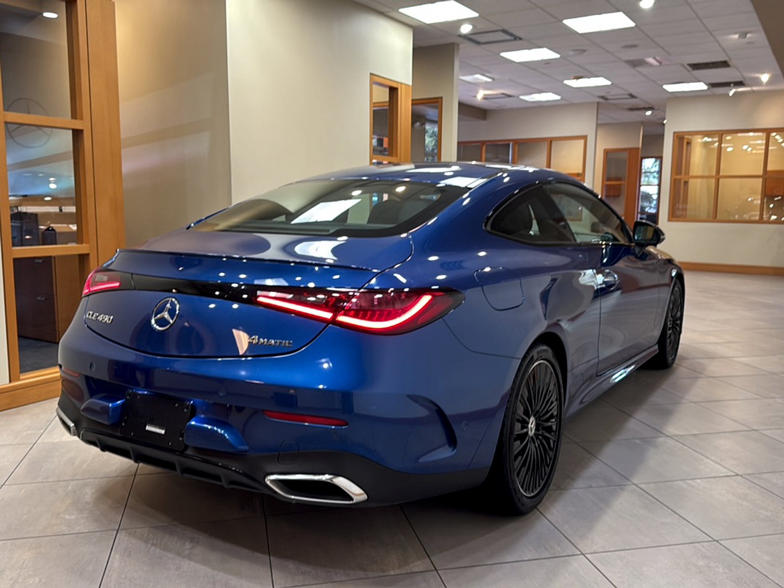 Certified Used 2024 Sterling Blue Metallic Mercedes-Benz 4MATIC® image 6