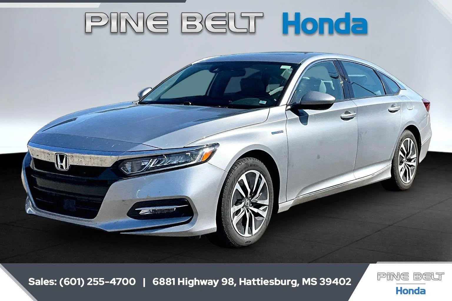 Used 2019 Lunar Silver Metallic Honda EX image 1