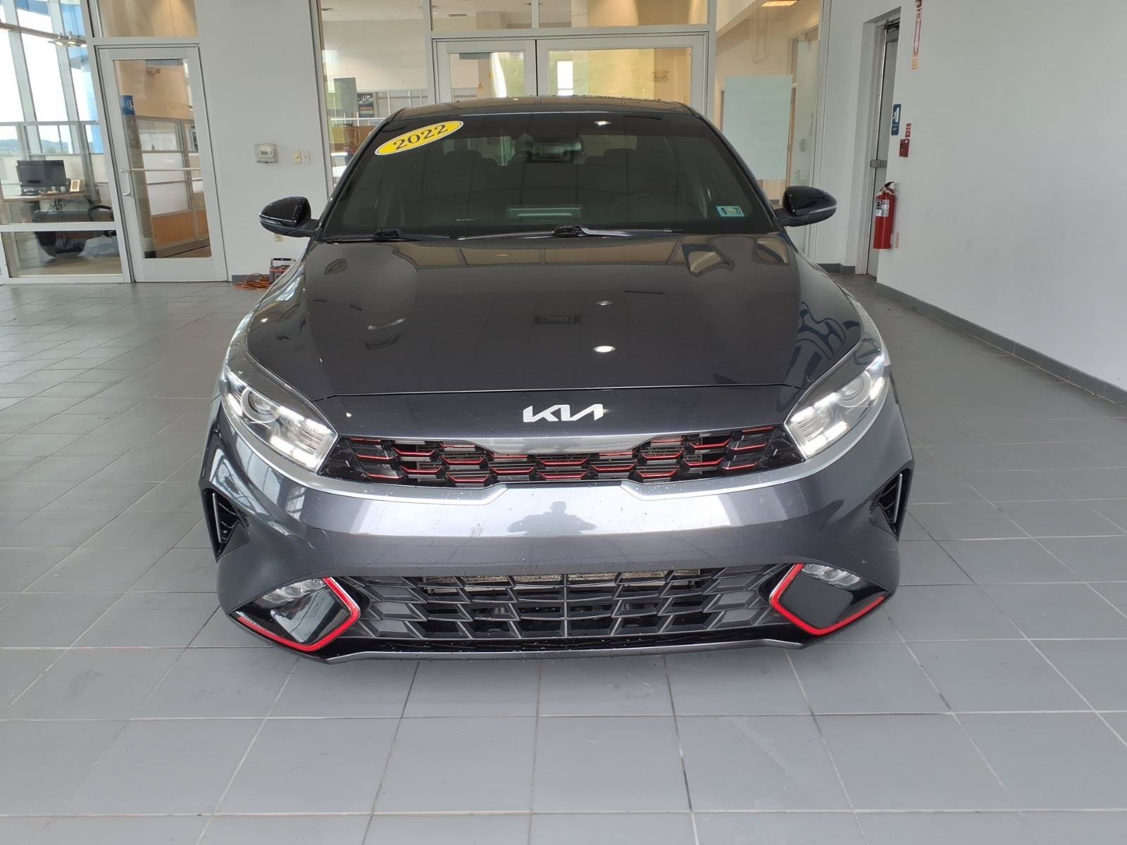 Used 2022 Kia FORTE GT-Line with VIN 3KPF54AD6NE421787 for sale in Indiana, PA