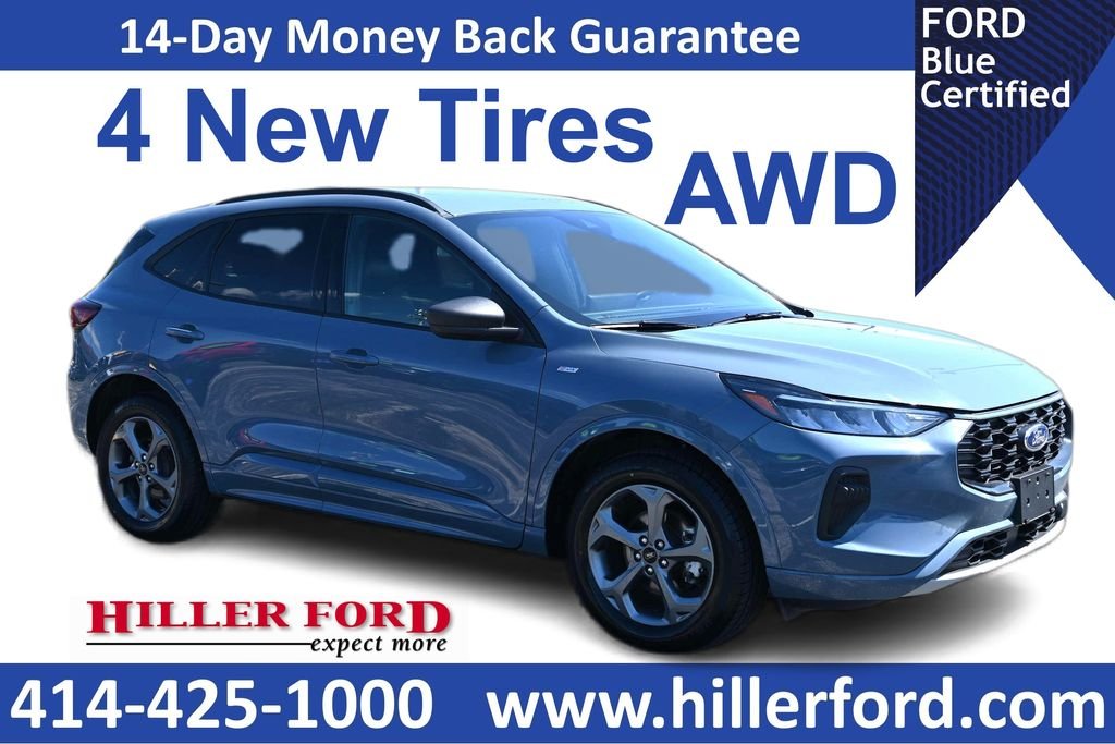 Certified Used 2023 Vapor Blue Ford ST-Line image 1
