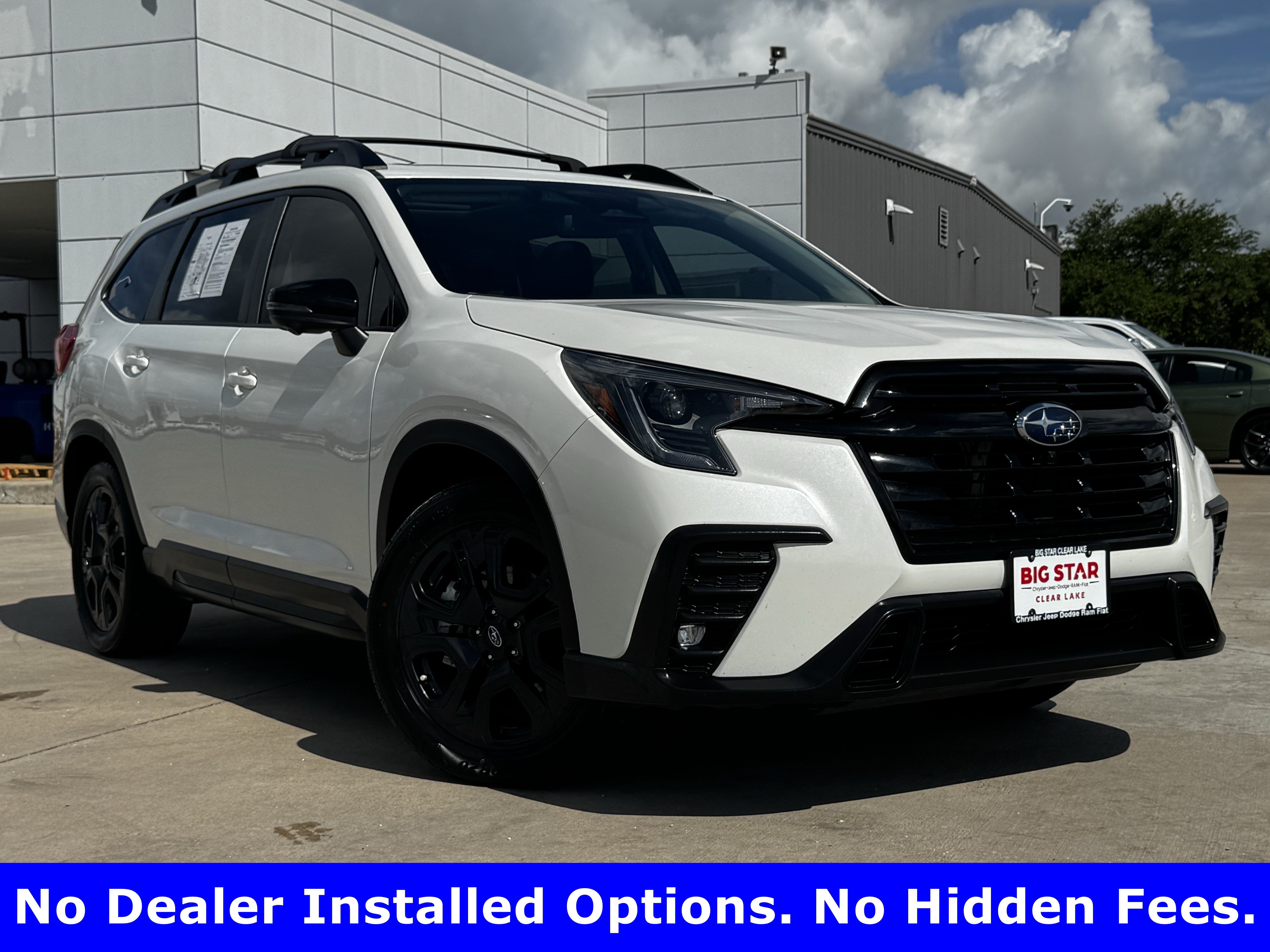 Used 2023 Crystal White Pearl Subaru Onyx Edition Limited image 2