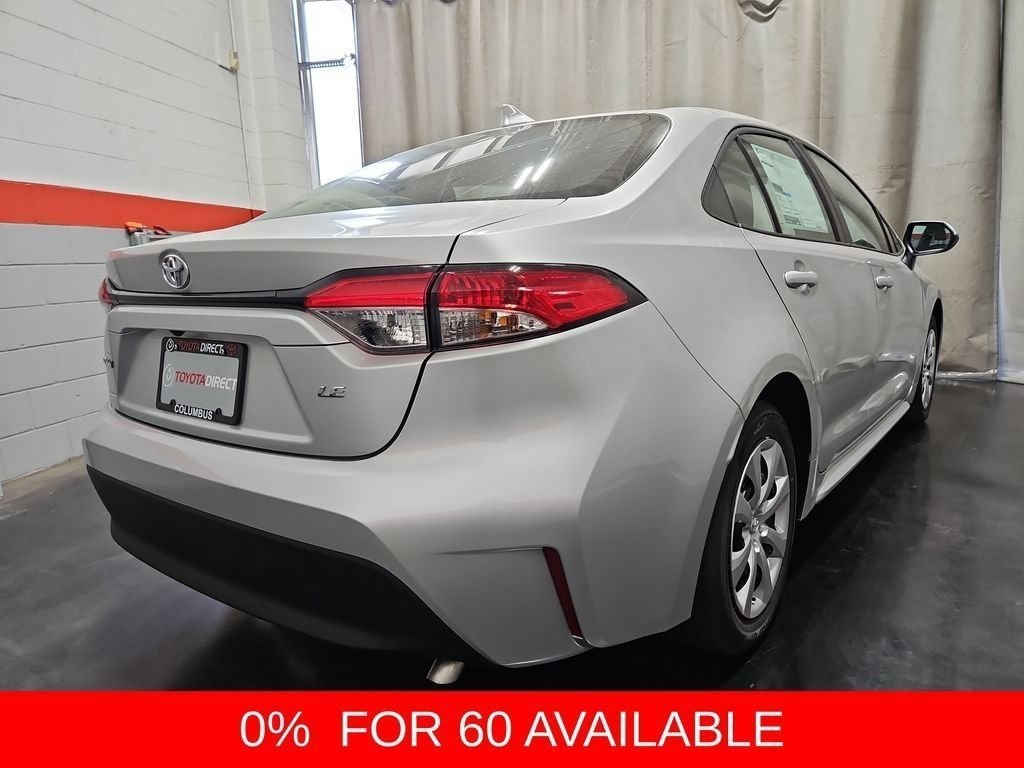 New 2026 Classic Silver Metallic Toyota LE image 8
