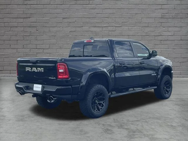 New 2025 Diamond Black Crystal Pearl-Coat Exterior Paint RAM Big Horn/Lone Star image 3