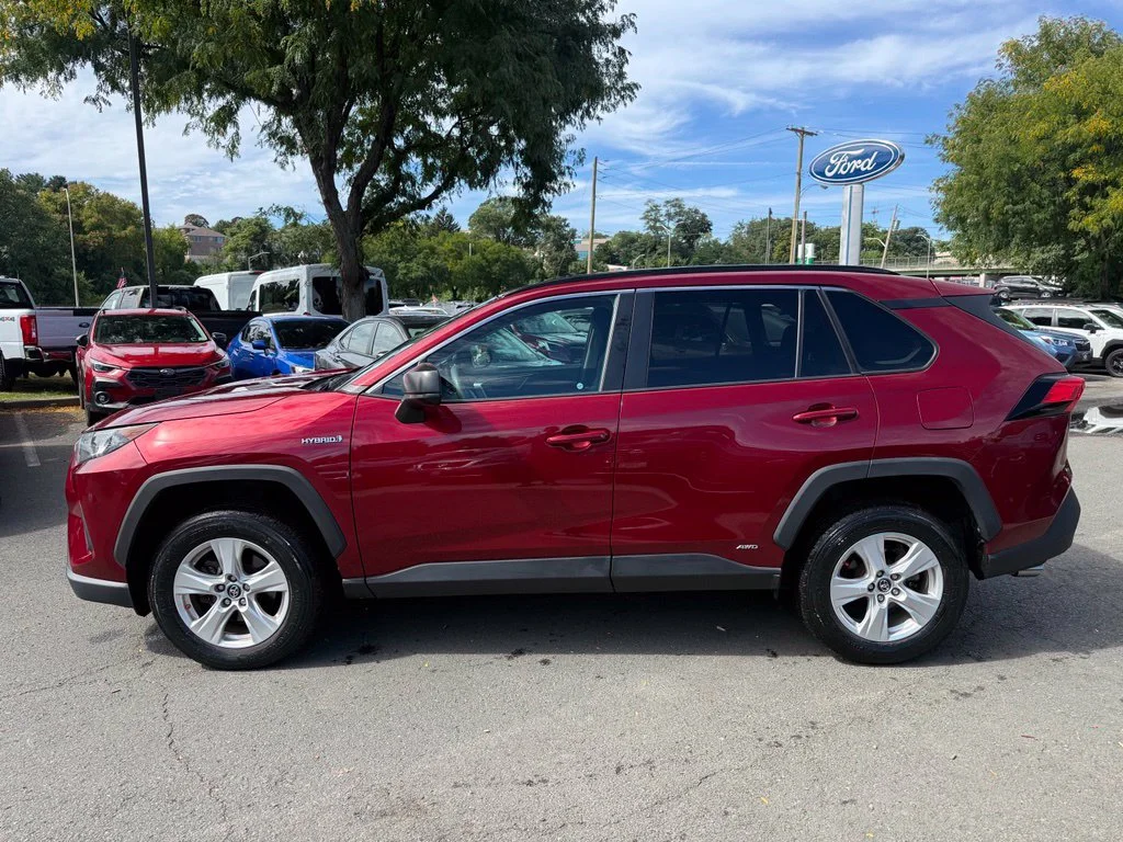 Used 2021 Ruby Flare Pearl Toyota LE image 9