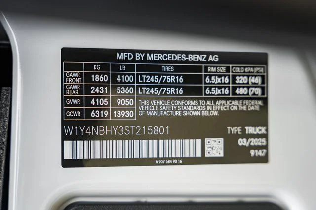 2025 Mercedes-Benz Sprinter Cargo Van Base - Photo 34