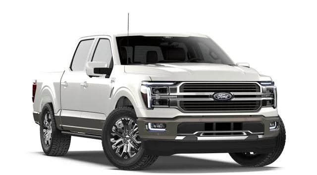 New 2026 Star White Metallic Tri-Coat Ford King Ranch image 5