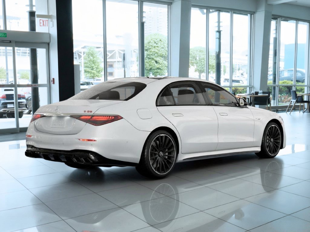 New 2026 MANUFAKTUR Moonlight White Metallic Mercedes-Benz S 63 E AMG® image 20