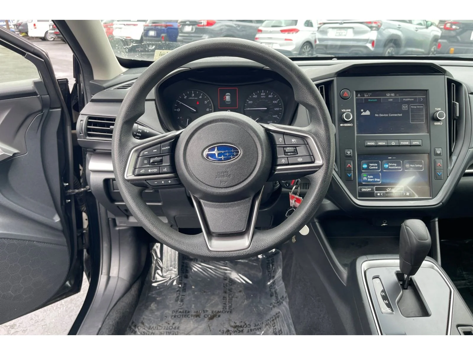 Used 2024 CRYSTAL BLACK SIL Subaru Base image 16