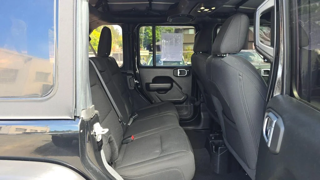 Used 2022 Black Clearcoat Jeep Unlimited Willys image 12