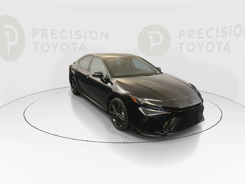 Used 2025 Midnight Black Metallic Toyota XSE image 15