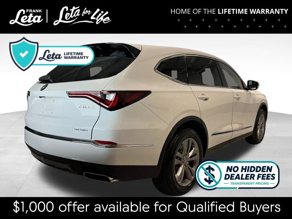New 2026 Platinum White Pearl Acura  image 8