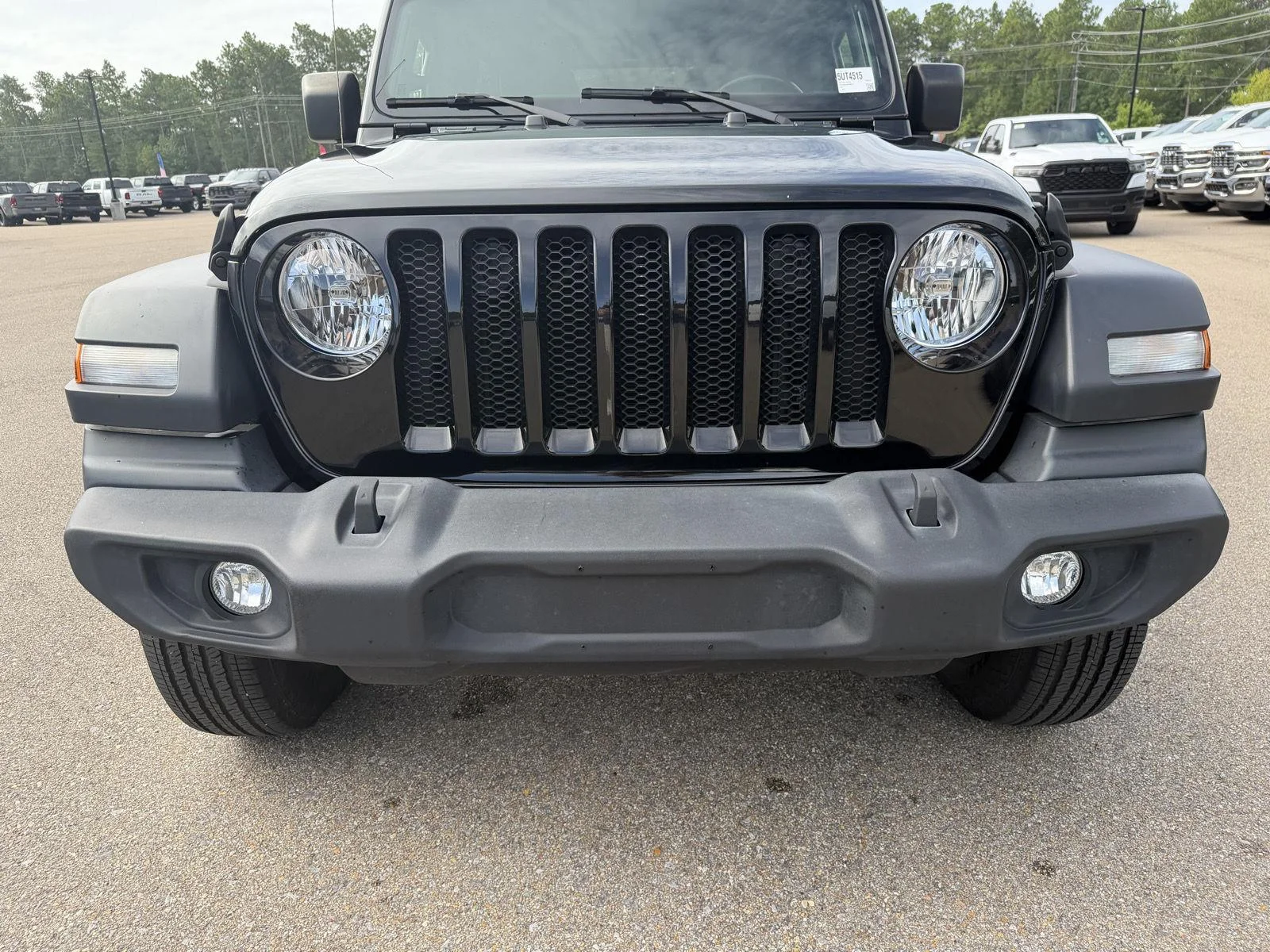 Used 2022 Black Clearcoat Jeep Unlimited Sport S image 24