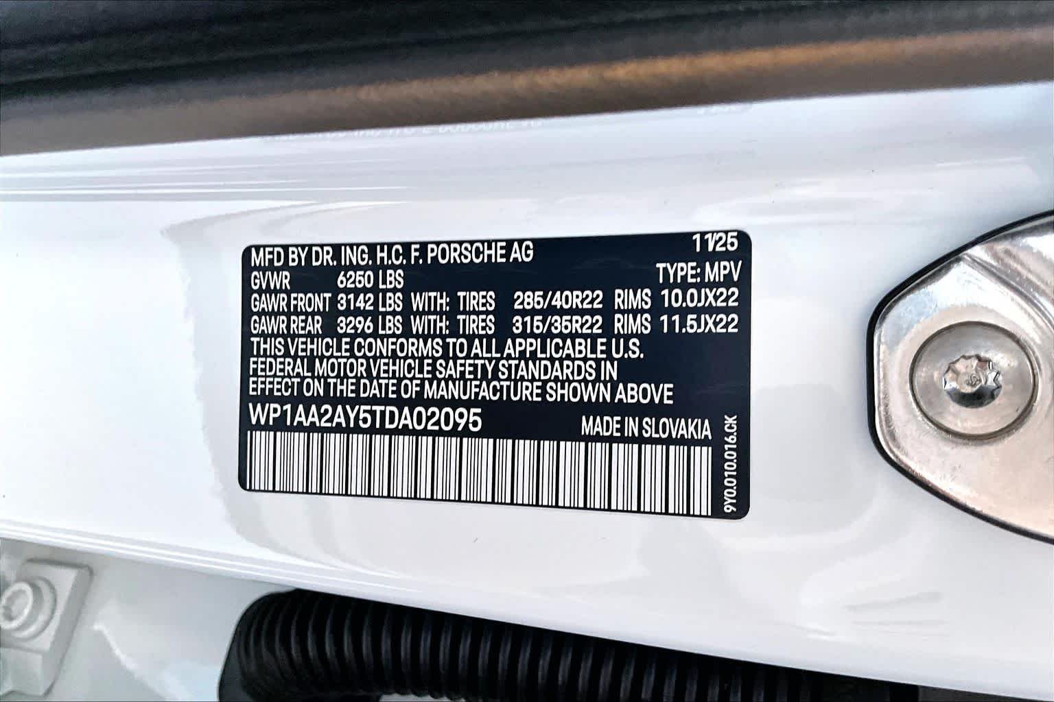 New 2026 White Porsche  image 26