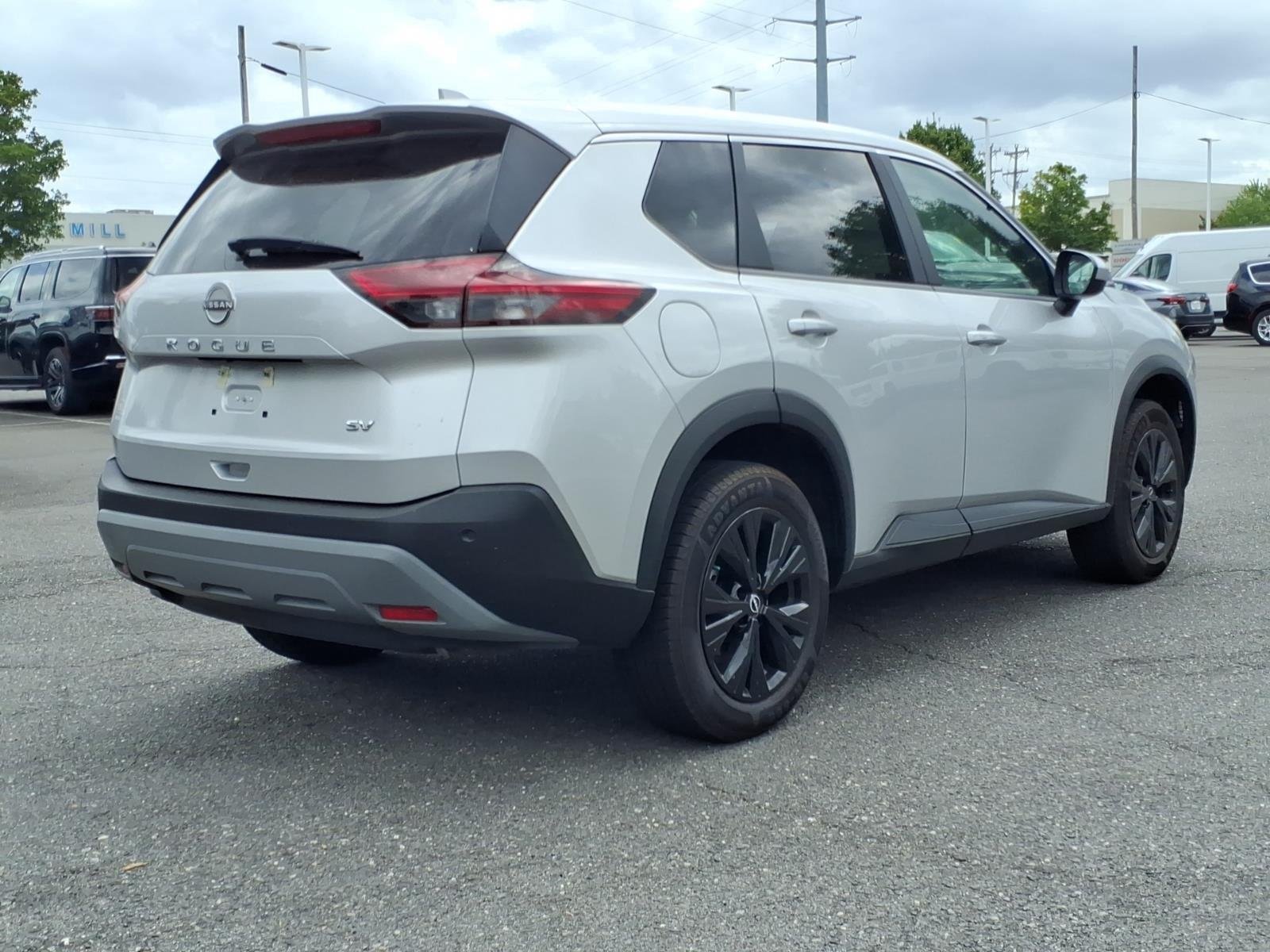 Used 2023 Brilliant Silver Metallic Nissan SV image 2
