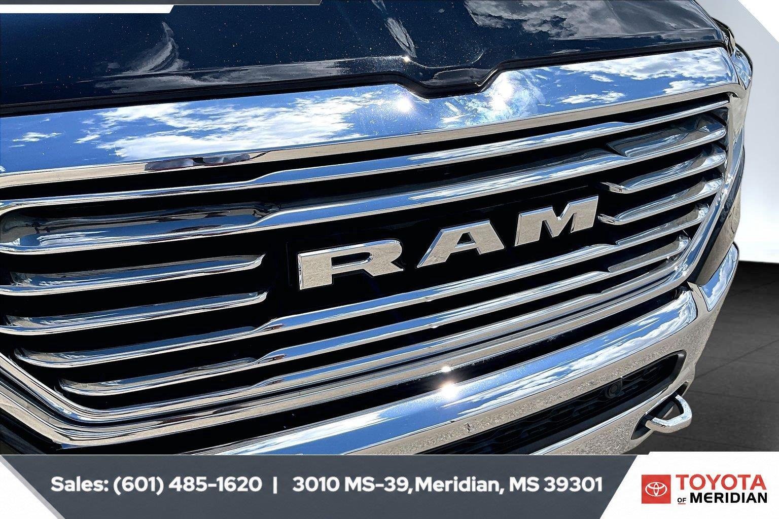 Used 2021 Diamond Black Crystal Pearlcoat Ram Longhorn image 21