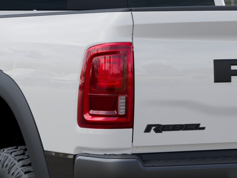 New 2026 Bright White Clear-Coat Exterior Paint RAM Rebel image 48