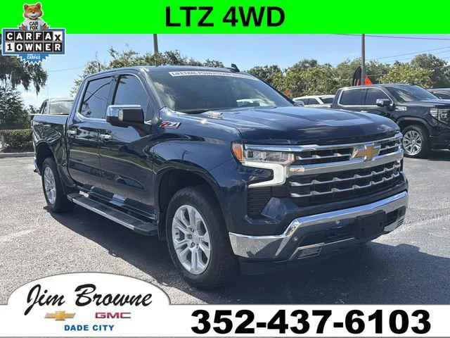 Used 2023 Northsky Blue Metallic Chevrolet LTZ image 1