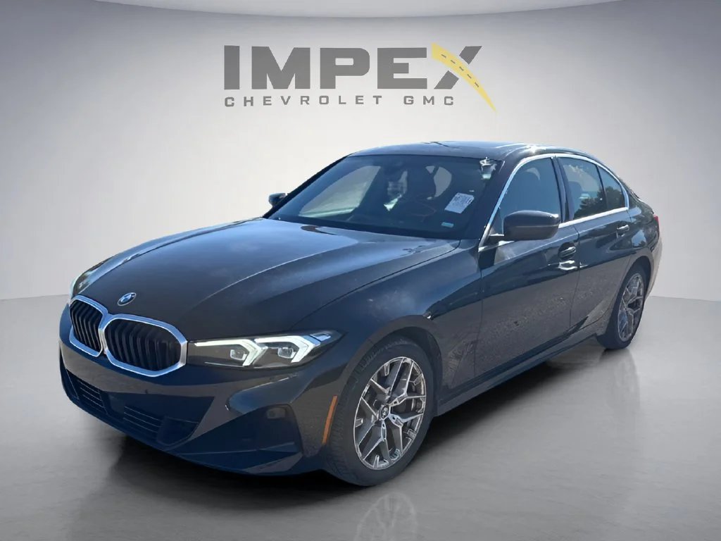 Used 2025 Black BMW 330i image 1