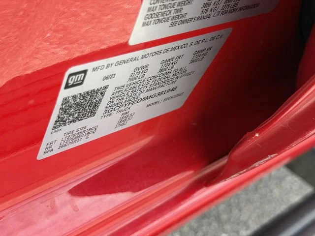 Used 2021 RED HOT Chevrolet LT Trail Boss image 38
