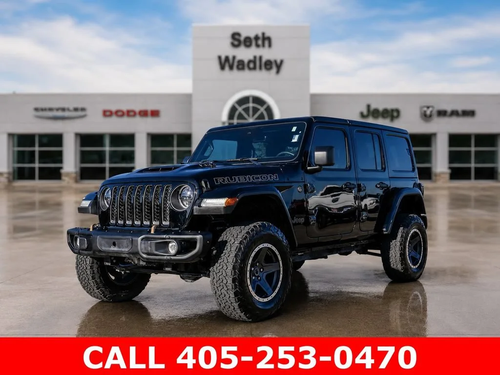 Used 2023 Black Jeep 4-Door Rubicon 392 4x4 image 72