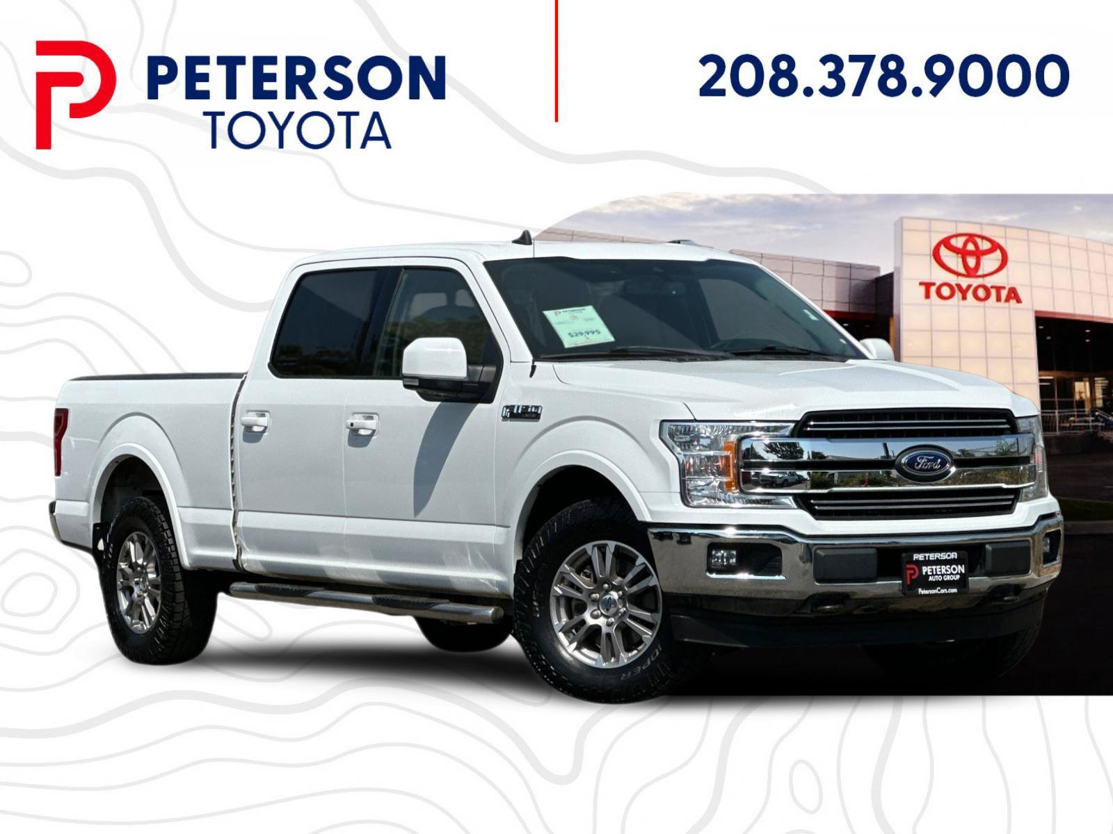 Used 2019 White Ford Lariat image 1