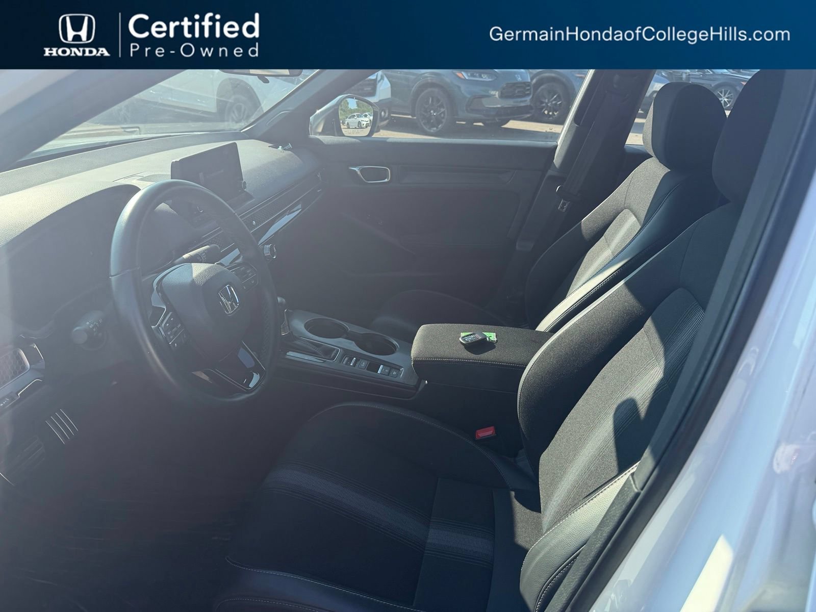Certified Used 2024 Platinum White Pearl Honda 2.0L 4D SPORT image 40