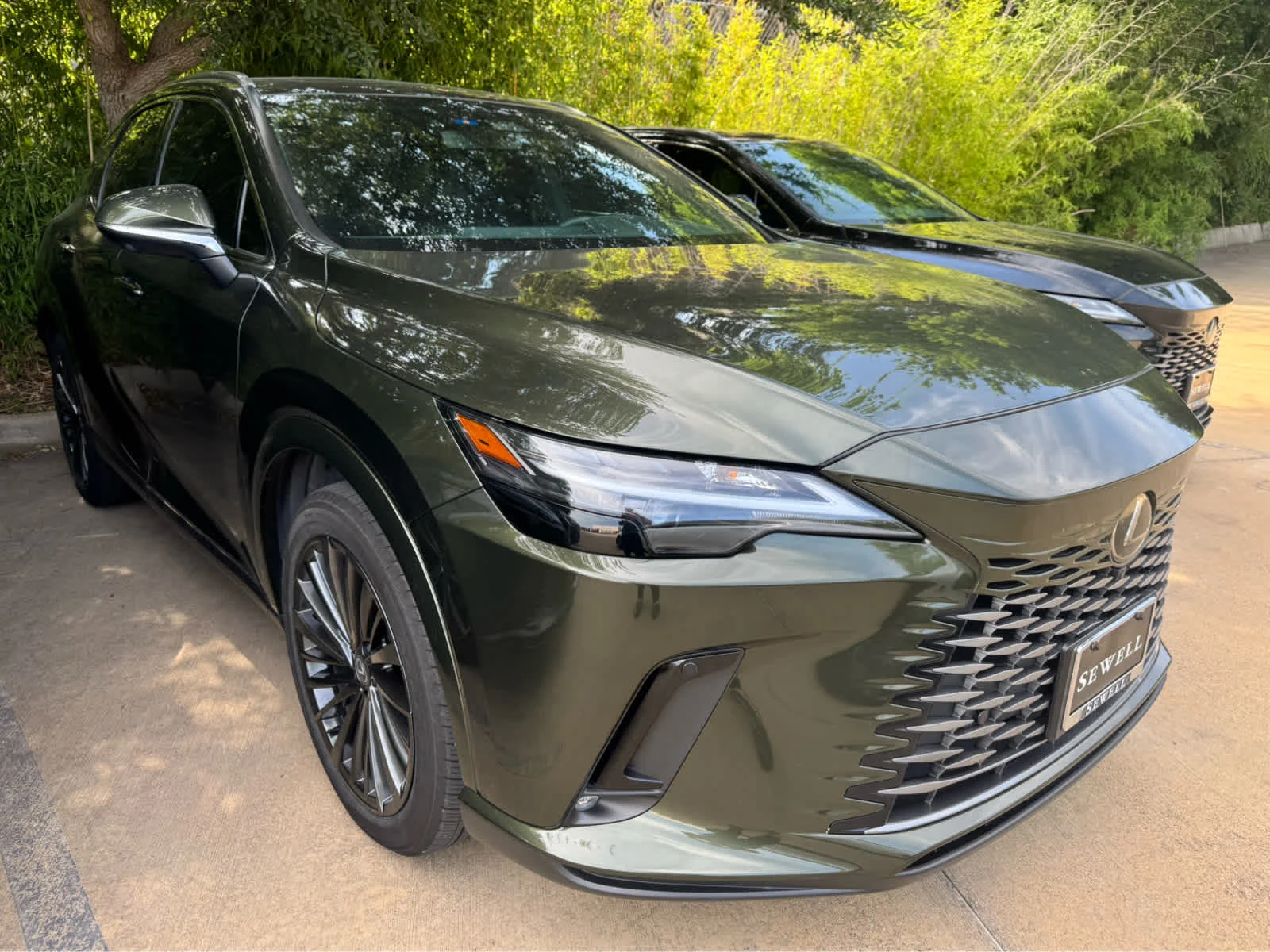 Used 2025 Nori Green Pearl Lexus Premium image 2