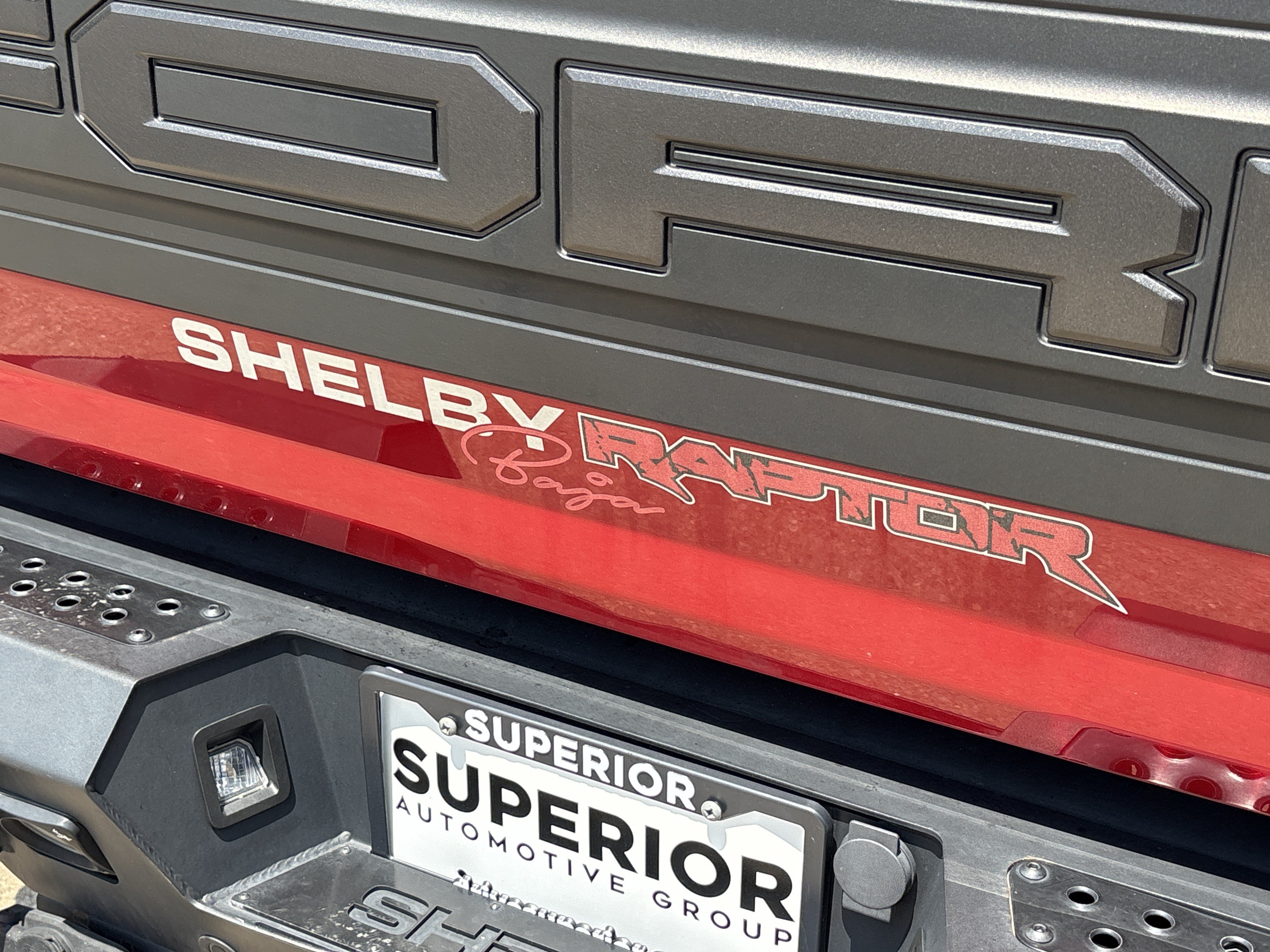 Used 2021 Rapid Red Metallic Tinted Clearcoat Ford Shelby Raptor Baja SuperCrew 4WD image 8