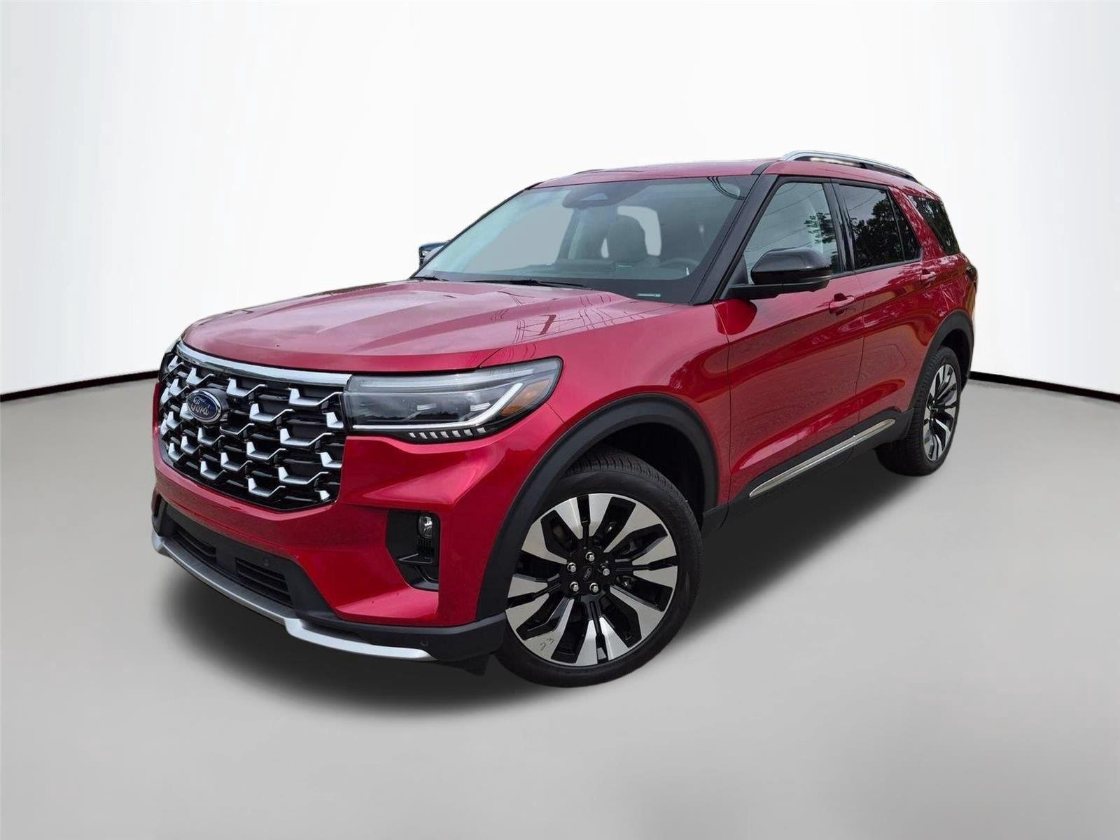 New 2026 Rapid Red Metallic Tinted Clearcoat Ford Platinum image 1