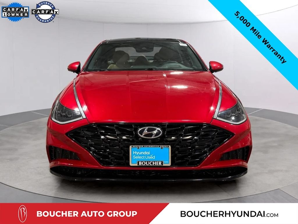 Certified Used 2020 Calypso Red Hyundai Limited image 8