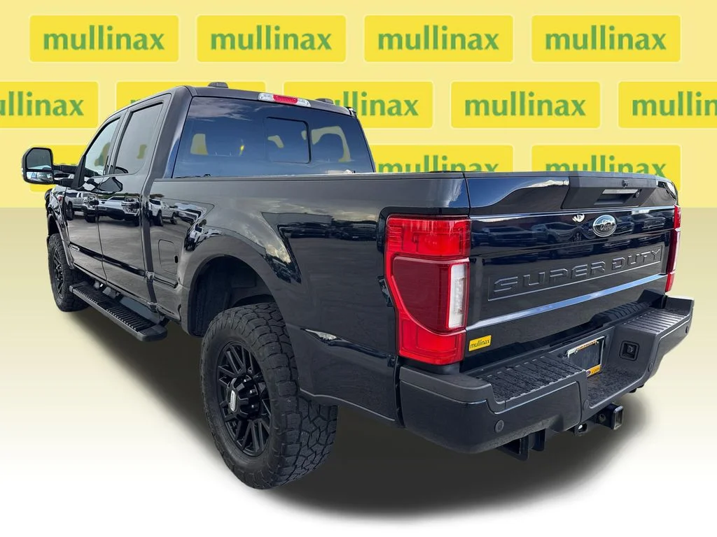 Certified Used 2021 Blue Ford Lariat image 8
