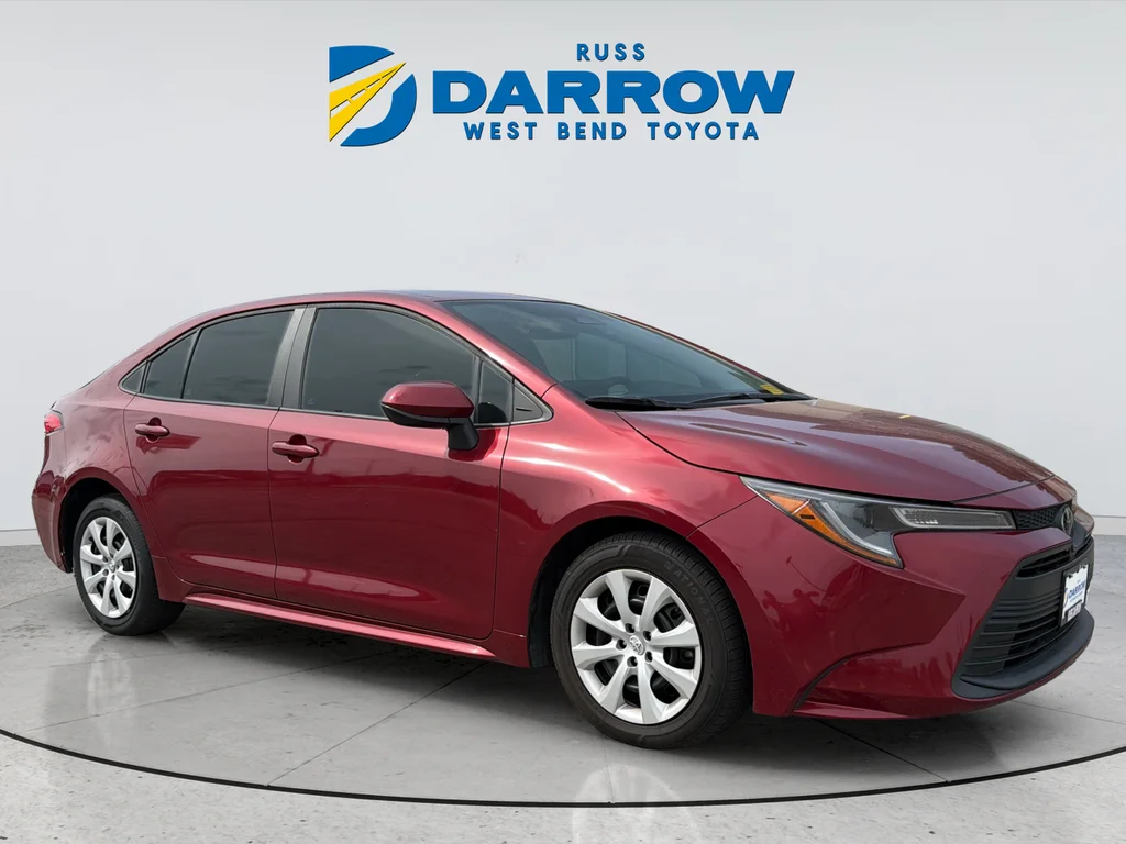 Used 2023 Red Toyota LE image 6